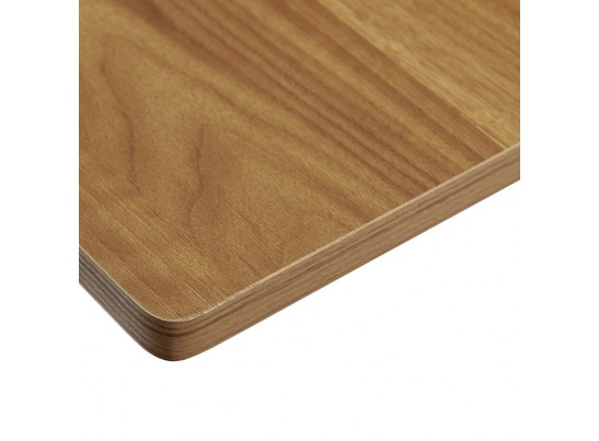 Стол многофункциональный на колёсах, 48x40 см, «РОЛЕТ», 1 ножка, регул.высота, мдф, металл, св. дерево, белый в Набережных Челнах