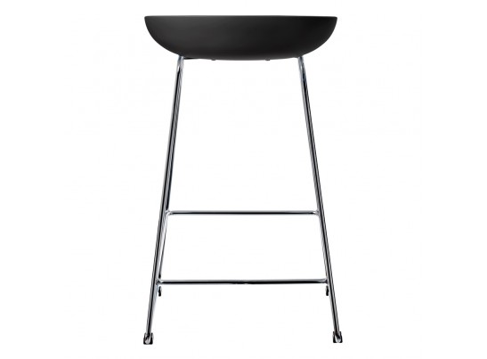 Стул полубарный Neo чёрный в Набережных Челнах