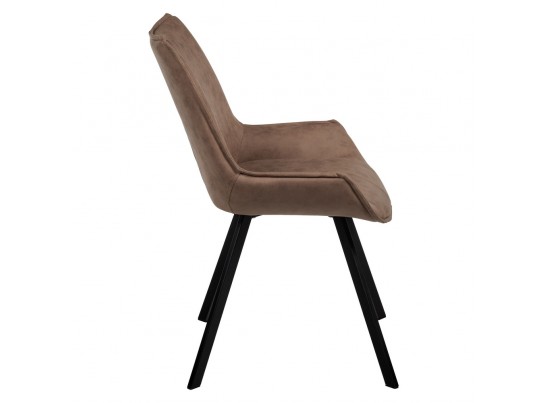 Стул Soft коричневый, искусственная замша в Набережных Челнах
