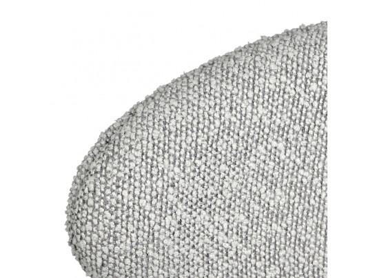 Стул Lucas светло-серый букле с ножками цвета орех в Набережных Челнах