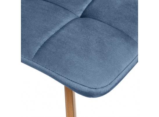 Стул Easy бирюзовый с ножками под дерево в Набережных Челнах