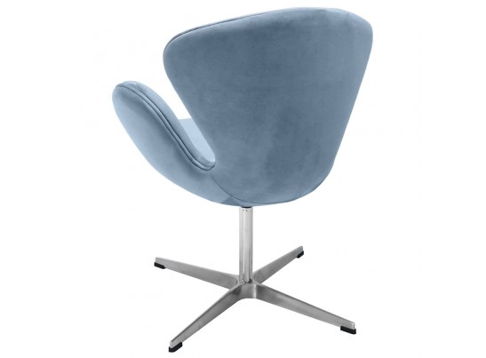Кресло SWAN CHAIR серый, искусственная замша в Набережных Челнах Кресло SWAN CHAIR серый, искусственная замша в Набережных Челнах