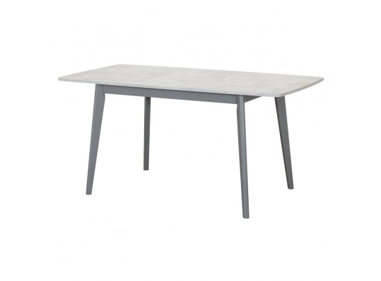 Стол Oslo раскладной 120-160x80x76см, Бетон лайт, серый в Набережных Челнах