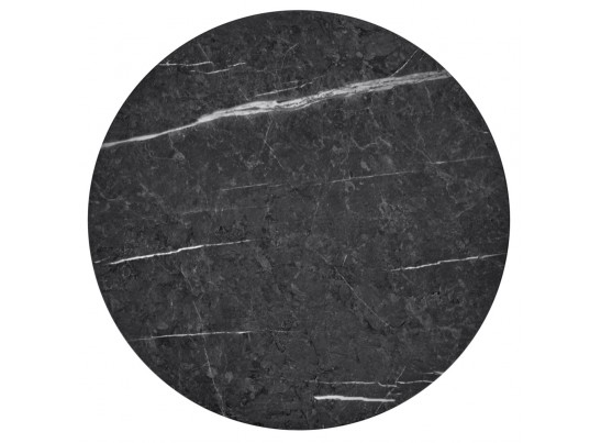 Набор кофейных столиков Tango орех и серый мрамор с чёрными ножками, 2шт в Набережных Челнах