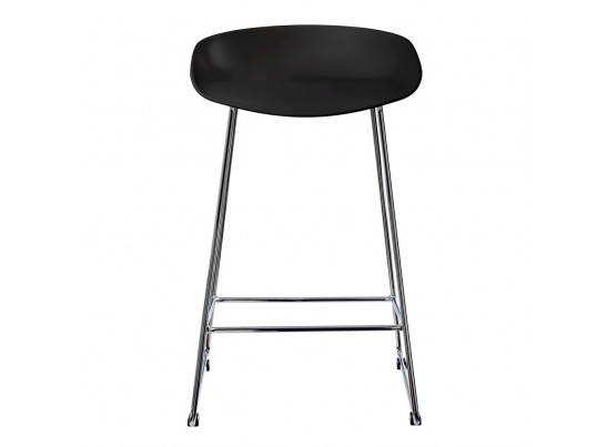 Стул полубарный Neo чёрный в Набережных Челнах