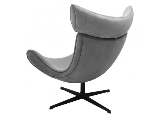 Кресло IMOLA серый, искусственная замша в Набережных Челнах