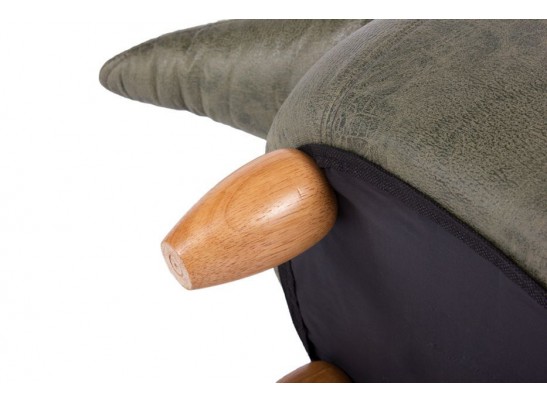 Пуф Динозавр с отсеком для хранения зеленый в Набережных Челнах