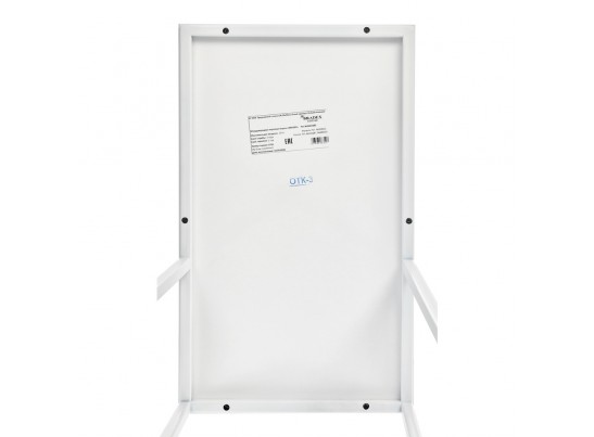 Придиванный столик Loft 50x30см, белый мрамор с белыми ножками в Набережных Челнах