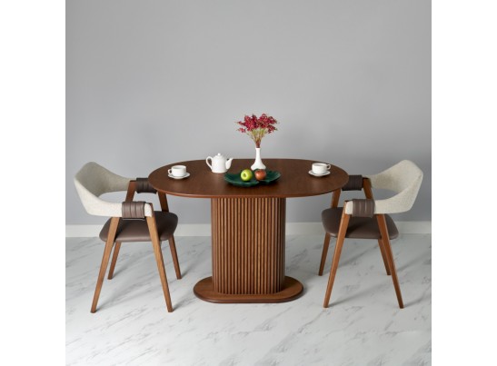 Стол Allure 120х80х75 см, шпон дуба, цвет орех в Набережных Челнах