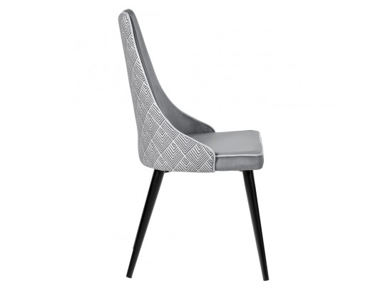 Стул Dave серый с жаккардом в Набережных Челнах