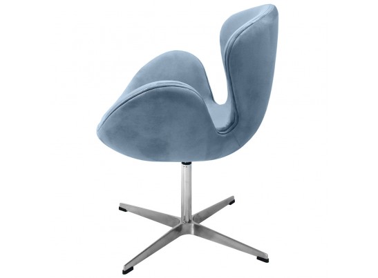 Кресло SWAN CHAIR серый, искусственная замша в Набережных Челнах Кресло SWAN CHAIR серый, искусственная замша в Набережных Челнах