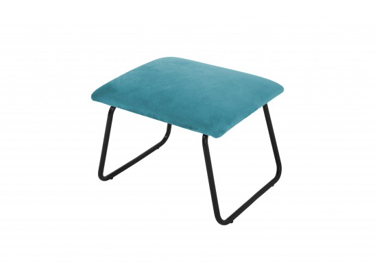 Комплект кресло ALEX и оттоманка ALEX бирюзовый в Набережных Челнах