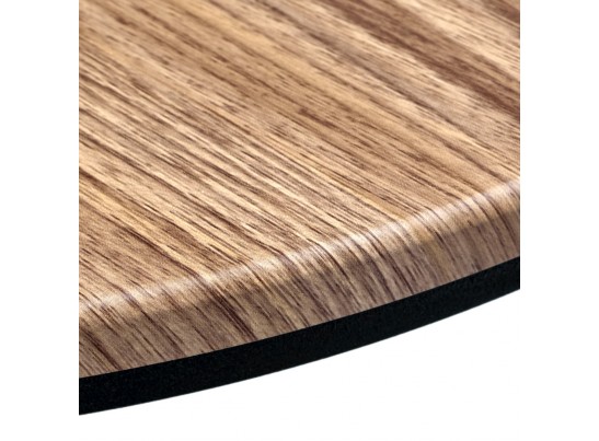 Набор кофейных столиков Tango орех и серый мрамор с чёрными ножками, 2шт в Набережных Челнах