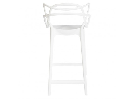 Комплект из 2-х стульев полубарных Masters белый в Набережных Челнах