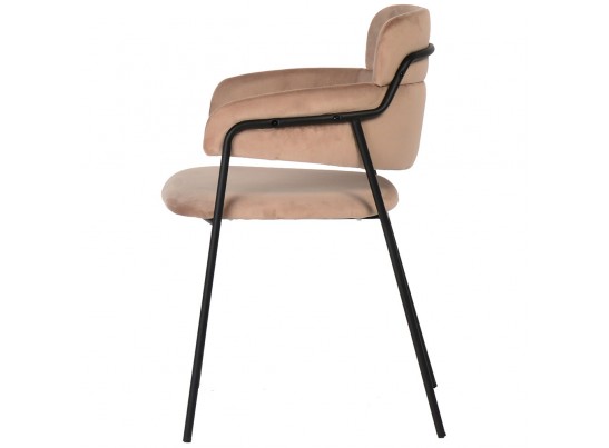 Стул Napoli латте с черными ножками в Набережных Челнах