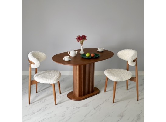 Стол Allure 120х80х75 см, шпон дуба, цвет орех в Набережных Челнах