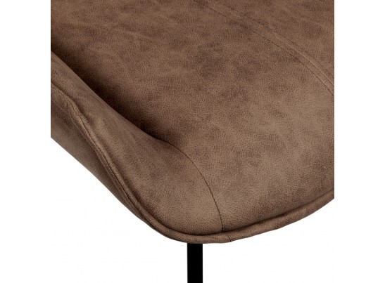 Стул Soft коричневый, искусственная замша в Набережных Челнах