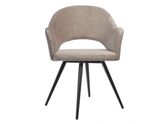 Стул Bruno латте шенилл с поворотным механизмом в Набережных Челнах