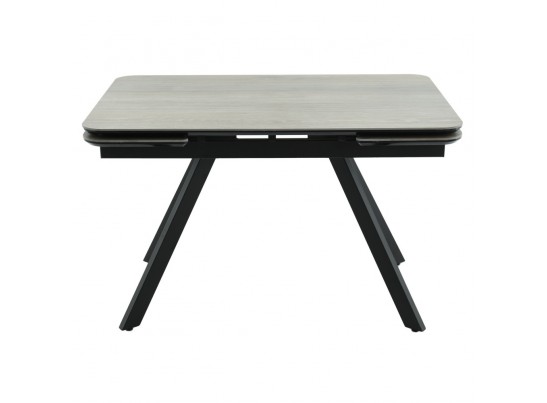 Стол Arthur раскладной 120-184x80x75см, керамогранит Dukale Henna, чёрный в Набережных Челнах