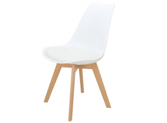 Комплект из 4-х стульев Eames Bon белый в Набережных Челнах