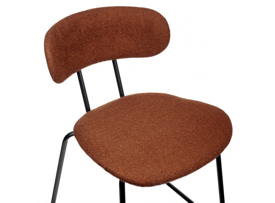 Стул полубарный Ant букле терракотовый в Набережных Челнах