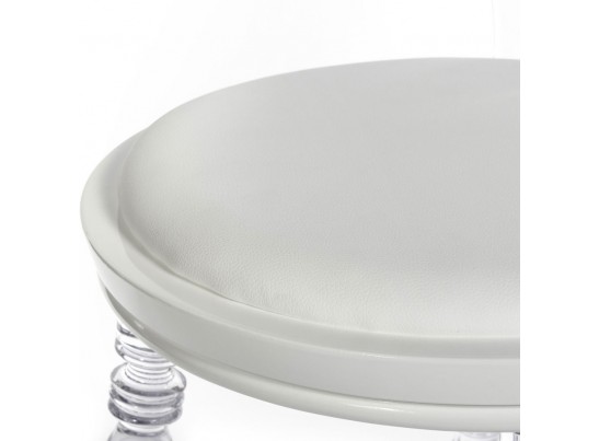 Стул Babel белый с прозрачными ножками в Набережных Челнах