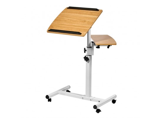 Стол многофункциональный Palma 60x40x62-96см, светлое дерево, белый в Набережных Челнах