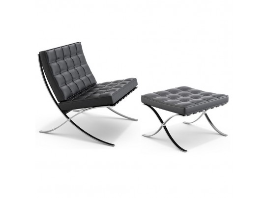 Кресло BARCELONA CHAIR чёрный в Набережных Челнах