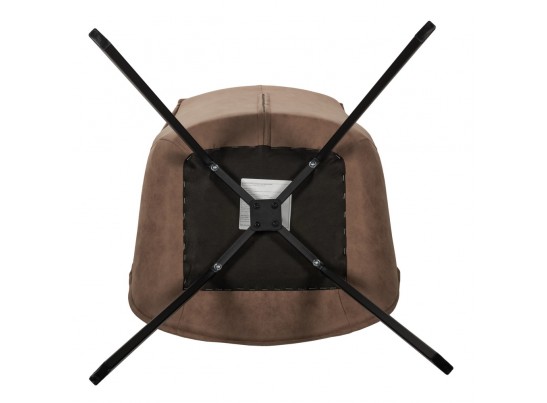 Стул Soft коричневый, искусственная замша в Набережных Челнах