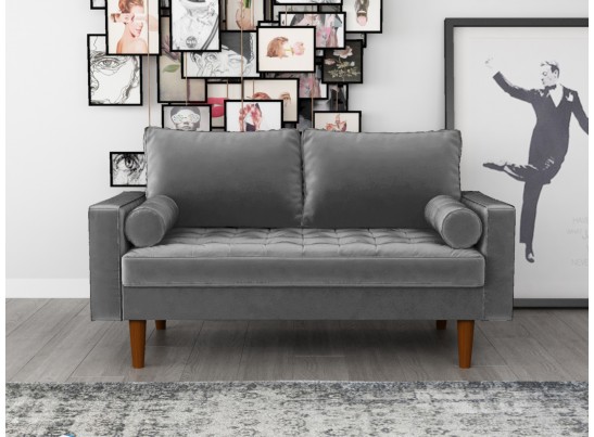 Диван Scott двухместный серый в Набережных Челнах Диван Scott двухместный серый в Набережных Челнах