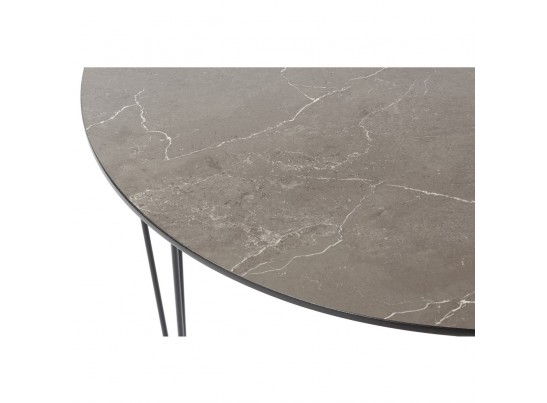Стол Solution серый мрамор, 100см в Набережных Челнах
