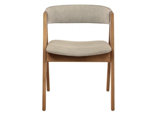 Стул Alan латте букле с ножками цвета орех в Набережных Челнах