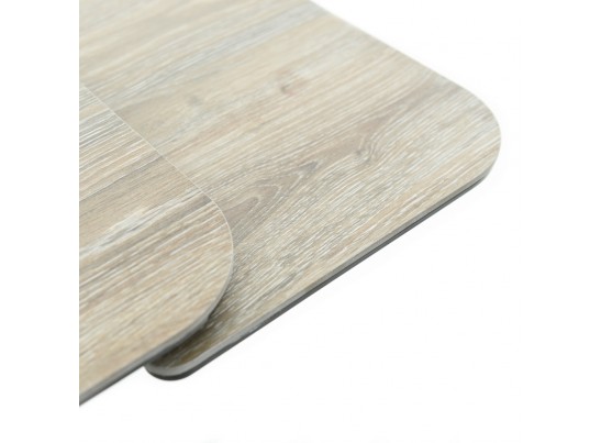 Стол Arthur раскладной 120-184x80x75см, керамогранит Dukale Henna, чёрный в Набережных Челнах