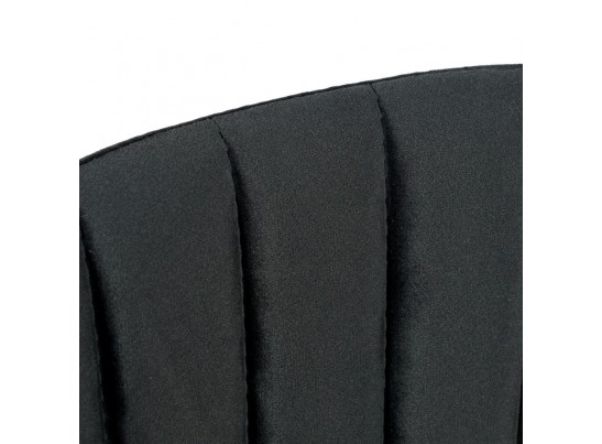 Комплект из 2-х стульев полубарных Turin чёрный с золотыми ножками в Набережных Челнах