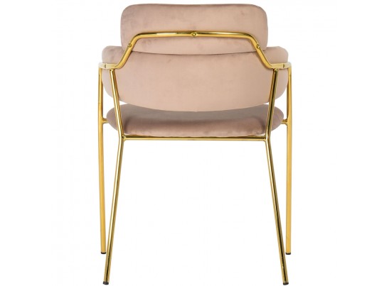Стул Napoli латте с золотыми ножками в Набережных Челнах