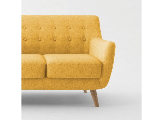 Диван Picasso трехместный горчичный в Набережных Челнах