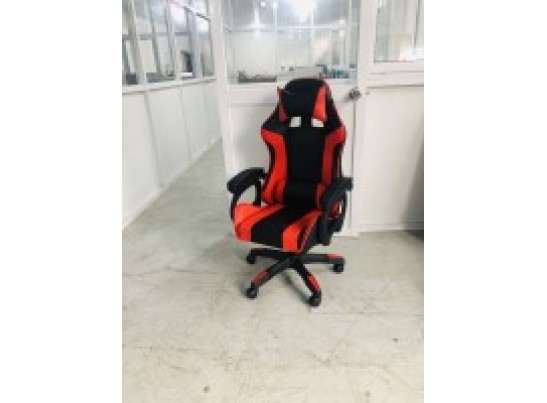 Игровое кресло Alfa, чёрный красный в Набережных Челнах