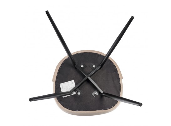 Стул Vivian латте с черными ножками в Набережных Челнах