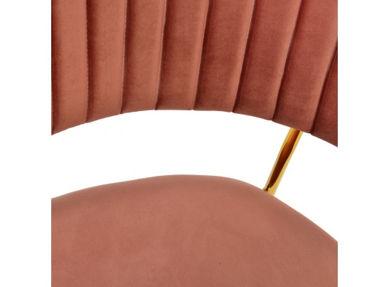 Комплект из 2-х стульев Turin пудровый с золотыми ножками в Набережных Челнах