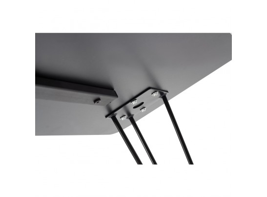 Стол Solution 120x80х75,5см, серый мрамор в Набережных Челнах