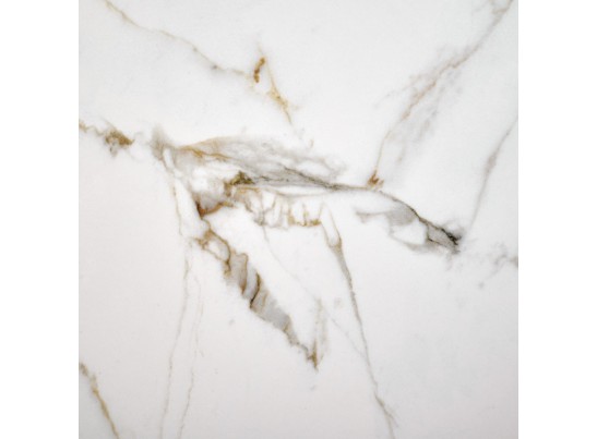 Стол Aura D110, керамогранит Ravena Natural, золотой в Набережных Челнах