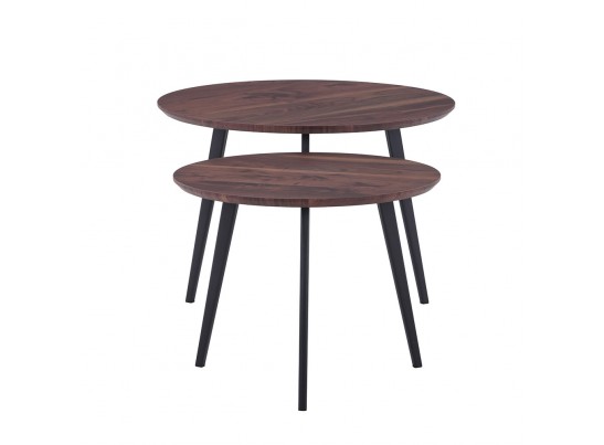 Набор кофейных столиков Duo итальянский орех, 2шт в Набережных Челнах