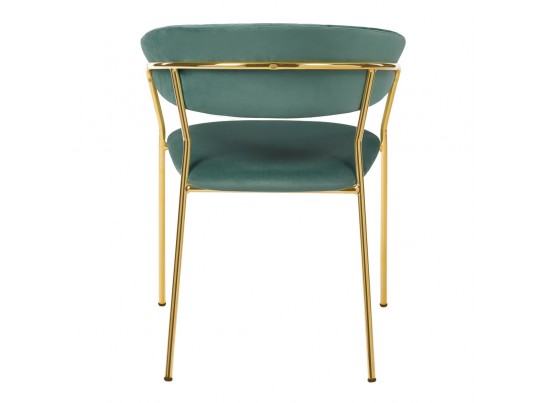 Комплект из 2-х стульев Turin мятный с золотыми ножками в Набережных Челнах