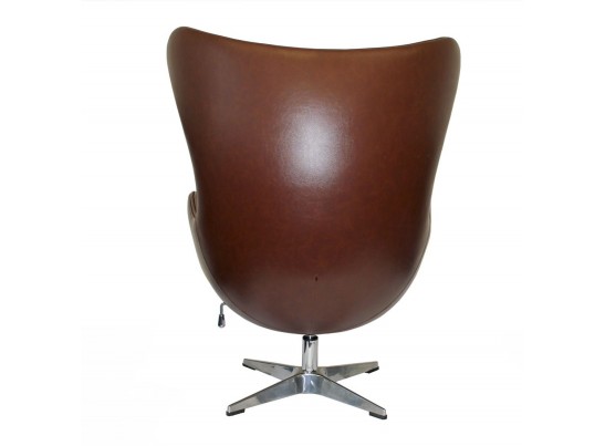 Кресло EGG CHAIR коричневый матовый в Набережных Челнах