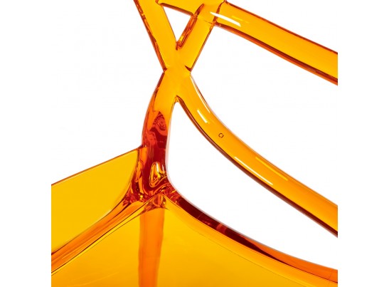 Комплект из 4-х стульев Masters прозрачный оранжевый в Набережных Челнах