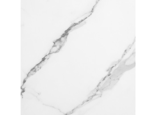 Набор кофейных столиков Tango белый мрамор с чёрными ножками, 2шт в Набережных Челнах