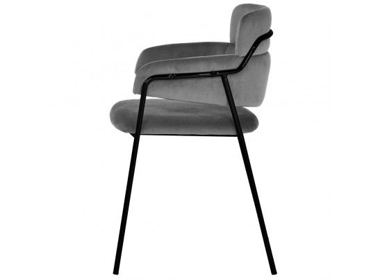 Стул Napoli серый с черными ножками в Набережных Челнах