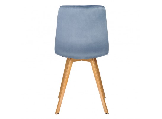 Стул Easy бирюзовый с ножками под дерево в Набережных Челнах