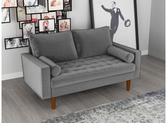 Диван Scott двухместный серый в Набережных Челнах Диван Scott двухместный серый в Набережных Челнах