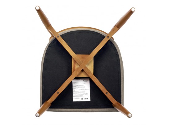 Стул Lucas 3 латте букле с ножками цвета орех в Набережных Челнах